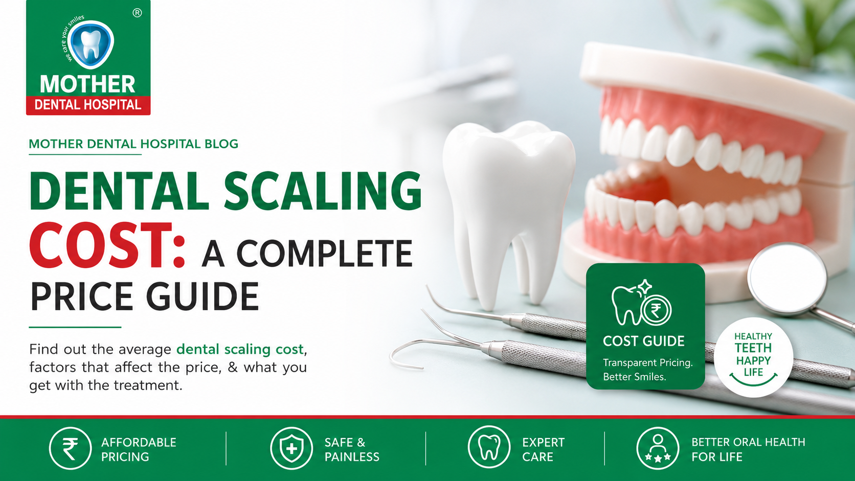 Dental Scaling Cost: A Complete Price Guide