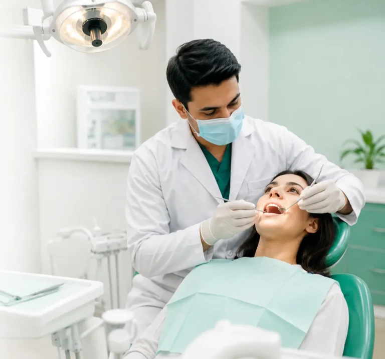 Experienced dentist in Kannur providing advanced dental treatment at Mother Dental Hospital, a trusted dental clinic in Kannur.